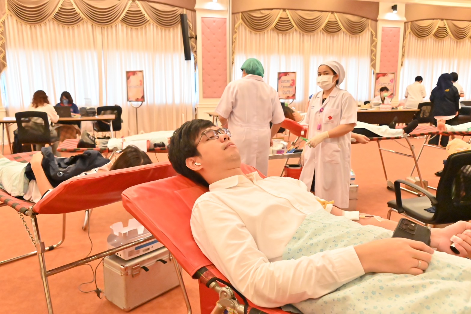 ﻿กรมบังคับคดี รวมพลัง ร่วมใจอาสาบริจาคโลหิต ประจำปีงบประมาณ พ.ศ. 2567 ครั้งที่ 4